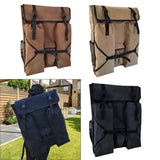 Maxbell Art Artwork Case Canvas Sketch Bag for Drawing Teaching Meetings Sketching Brown