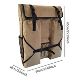Maxbell Art Artwork Case Canvas Sketch Bag for Drawing Teaching Meetings Sketching Khaki