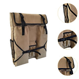Maxbell Art Artwork Case Canvas Sketch Bag for Drawing Teaching Meetings Sketching Khaki