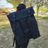 Maxbell Art Artwork Case Canvas Sketch Bag for Drawing Teaching Meetings Sketching Black
