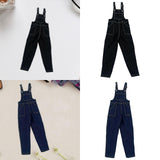Maxbell 1/6 Miniature Female Doll Pants Miniature Trouser for 12 inch Action Figures black