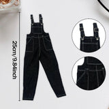 Maxbell 1/6 Miniature Female Doll Pants Miniature Trouser for 12 inch Action Figures black