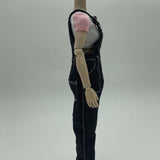 Maxbell 1/6 Miniature Female Doll Pants Miniature Trouser for 12 inch Action Figures black
