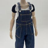 Maxbell 1/6 Miniature Female Doll Pants Miniature Trouser for 12 inch Action Figures blue