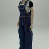 Maxbell 1/6 Miniature Female Doll Pants Miniature Trouser for 12 inch Action Figures blue