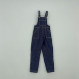 Maxbell 1/6 Miniature Female Doll Pants Miniature Trouser for 12 inch Action Figures blue