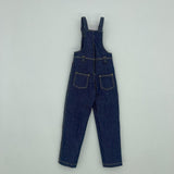 Maxbell 1/6 Miniature Female Doll Pants Miniature Trouser for 12 inch Action Figures blue