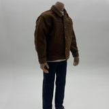 Maxbell 1:6 Scale Action Figure Clothes Corduroy suits Doll Costume for 12 inch Male Brown