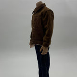 Maxbell 1:6 Scale Action Figure Clothes Corduroy suits Doll Costume for 12 inch Male Brown