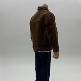 Maxbell 1:6 Scale Action Figure Clothes Corduroy suits Doll Costume for 12 inch Male Brown