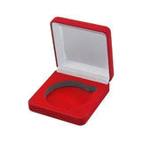 Maxbell Challenge Coin Box for Collector Collection Case for Challenge Display Medal Red