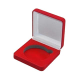 Maxbell Challenge Coin Box for Collector Collection Case for Challenge Display Medal Red