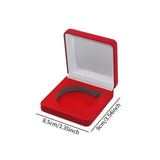 Maxbell Challenge Coin Box for Collector Collection Case for Challenge Display Medal Red