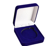 Maxbell Challenge Coin Box for Collector Collection Case for Challenge Display Medal Blue