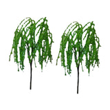 Maxbell Miniature Trees Accessories DIY Crafts for Station Platform Model Sand Table 10cm