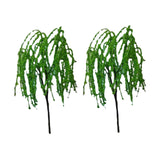 Maxbell Miniature Trees Accessories DIY Crafts for Station Platform Model Sand Table 10cm