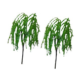 Maxbell Miniature Trees Accessories DIY Crafts for Station Platform Model Sand Table 10cm