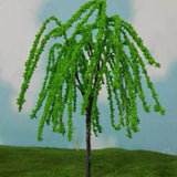 Maxbell Miniature Trees Accessories DIY Crafts for Station Platform Model Sand Table 10cm