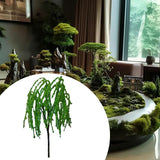 Maxbell Miniature Trees Accessories DIY Crafts for Station Platform Model Sand Table 18cm