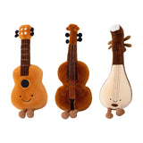 Maxbell Musical Instrument Plush Toy Creative Home Decor Versatile Musical Plush Toy Lute