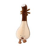 Maxbell Musical Instrument Plush Toy Creative Home Decor Versatile Musical Plush Toy Lute