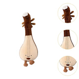 Maxbell Musical Instrument Plush Toy Creative Home Decor Versatile Musical Plush Toy Lute