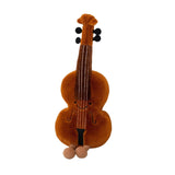 Maxbell Musical Instrument Plush Toy Creative Home Decor Versatile Musical Plush Toy Violin