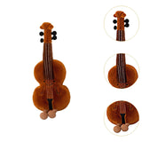 Maxbell Musical Instrument Plush Toy Creative Home Decor Versatile Musical Plush Toy Violin