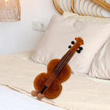 Maxbell Musical Instrument Plush Toy Creative Home Decor Versatile Musical Plush Toy Violin