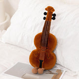 Maxbell Musical Instrument Plush Toy Creative Home Decor Versatile Musical Plush Toy Violin