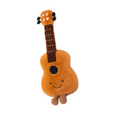 Maxbell Musical Instrument Plush Toy Creative Home Decor Versatile Musical Plush Toy Guitar