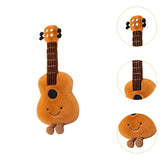 Maxbell Musical Instrument Plush Toy Creative Home Decor Versatile Musical Plush Toy Guitar