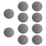 Maxbell Miniatures Model Bases Set 60mm Mini Table Games Plastic Wargame Model Bases 10pcs