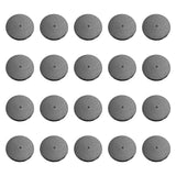 Maxbell Miniatures Model Bases Set 60mm Mini Table Games Plastic Wargame Model Bases 20pcs