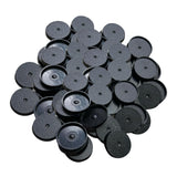 Maxbell Gaming Miniatures Bases 25mm Dolls Accessories Plastic Figure Display Stands 100pcs