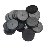 Maxbell Gaming Miniatures Bases 1.10inch Mini Table Games Black Game Figures Display 20pcs