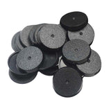 Maxbell Gaming Miniatures Bases 1.10inch Mini Table Games Black Game Figures Display 20pcs