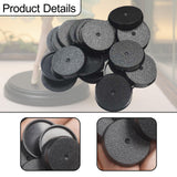 Maxbell Gaming Miniatures Bases 1.10inch Mini Table Games Black Game Figures Display 20pcs