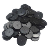 Maxbell Gaming Miniatures Bases 1.10inch Mini Table Games Black Game Figures Display 50pcs