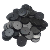Maxbell Gaming Miniatures Bases 1.10inch Mini Table Games Black Game Figures Display 50pcs
