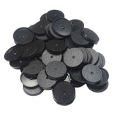 Maxbell Gaming Miniatures Bases 1.10inch Mini Table Games Black Game Figures Display 50pcs