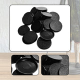 Maxbell Model Bases for Table Games Textured Circular Black Desktop Figurine Display 20pcs
