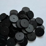 Maxbell Model Bases Textured Gaming Accessories Black for Tabletop Games Stable 32mm 10pcs