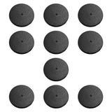 Maxbell Model Bases Textured Gaming Accessories Black for Tabletop Games Stable 32mm 10pcs