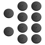 Maxbell Model Bases Textured Gaming Accessories Black for Tabletop Games Stable 32mm 10pcs