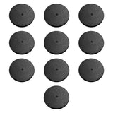 Maxbell Model Bases Textured Gaming Accessories Black for Tabletop Games Stable 32mm 10pcs