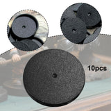 Maxbell Model Bases Textured Gaming Accessories Black for Tabletop Games Stable 32mm 10pcs
