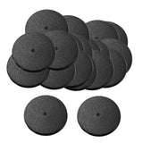 Maxbell Model Bases Textured Gaming Accessories Black for Tabletop Games Stable 32mm 20pcs