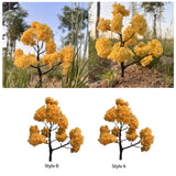 Maxbell Model Tree Accessories Props Micro Landscape for Scene Building DIY Projects Height 12 cm