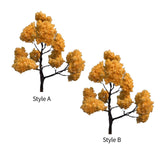 Maxbell Model Tree Accessories Props Micro Landscape for Scene Building DIY Projects Height 12 cm